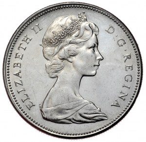 Canada, 1 $, 1967.