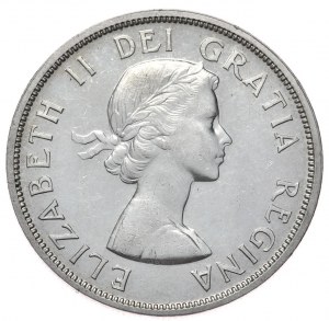 Canada, $1, 1958.