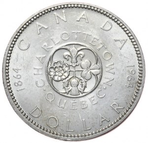 Kanada, 1 dolar, 1964.