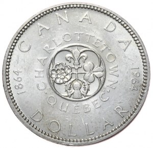 Canada, 1 dollar, 1964.