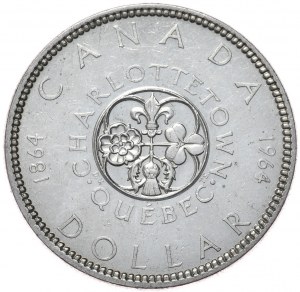 Canada, 1 dollaro, 1964.