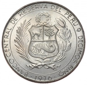 Peru, 400 Soles, 1976.