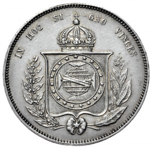 Brasilien, 2000 Reis (Reali), 1856.