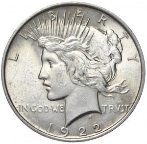 USA, 1 dollaro, pace del 1922