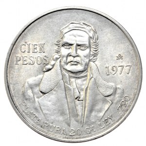 Meksyk, 100 Pesos, 1977r.