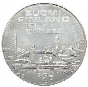 Finlande, 10 Marks, 1971.