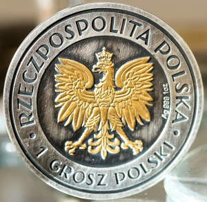 Folwark premium, 1 Grosz Polski, 1oz.