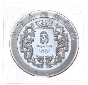 Čína, 10 jüanů, 2008, čajový obřad