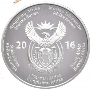 South Africa, 2 Randy, 2016. PCGS PR70