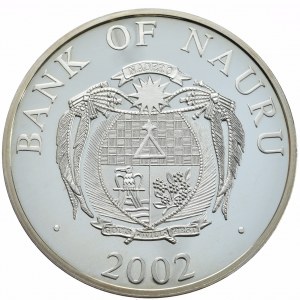 Nauru, 10 dollars, 2002. Transformateur