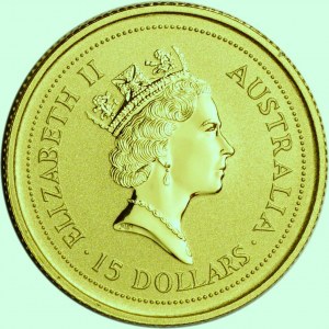 Australie, Lunar I, Lapin, 1/10 oz Au, 1999.