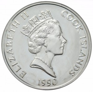 Cookove ostrovy, 50 USD, 1990.