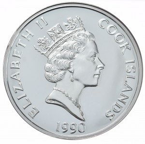 Cookovy ostrovy, 50 dolarů, 1990. A. Lincoln