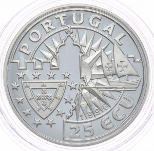 Portugal, 25. Ecu, 1996.