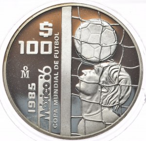 Mexique, 100 Pesos, 1985.