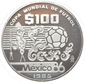 Mexiko, 100 Pesos, 1985.