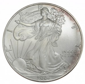 États-Unis, 1 dollar, 2006, 1 oz, argent fin