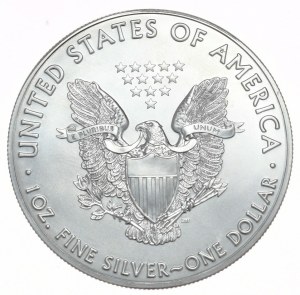 USA, 1 dollaro, 2020, 1 oz, argento fino