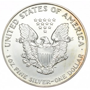 USA, 1 Dolar, 1993r., 1 oz, srebro 999