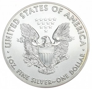 USA, 1 dolár, 2019, 1 oz, rýdze striebro