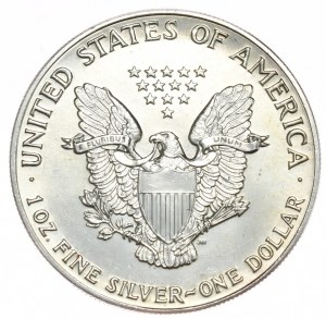USA, 1 Dollar, 1988, 1 oz, fine silver