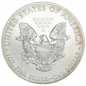 USA, 1 Dolar, 2014r., 1 oz, srebro 999
