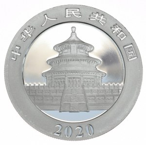China, Panda, 2020, 30g.