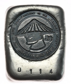 Barretta fusa, Nacocito, 129g, argento fino