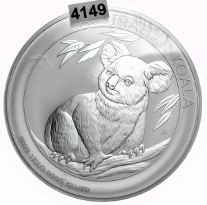 Australia, Koala, 2019r., 1 kg, 30 Dolarów