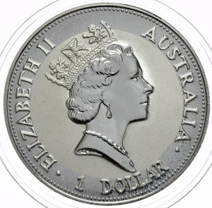 Australie, Kookaburra, 1993, 1oz, Ag 999