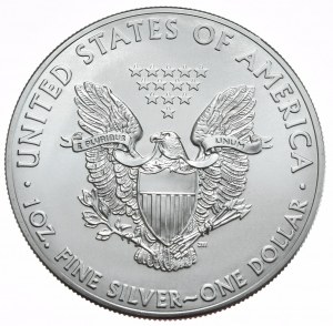 USA, 1 Dolar, 2014r., 1 oz, srebro 999