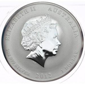 Australia, Lunar II, Rok Smoka, 2012r., 1oz.