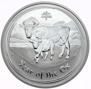 Australia, Year of the Bull, 2009, 1oz., Lunar II