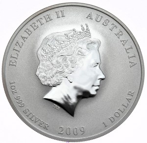 Australia, Rok byka, 2009r., 1oz., Lunar II