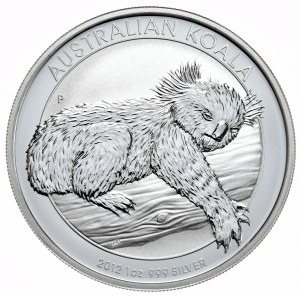 Australie, Koala, 2012, 1oz.