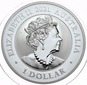 Australie, Cygne, 2021, 1oz.