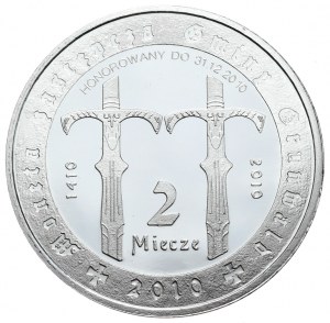SM 2009-2013, 1/2oz., Grunwald, Miecze