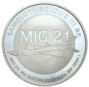 SM 2009-2013, 1/2oz., Combat aircraft, MIG21
