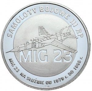 SM 2009-2013, 1/2oz., Bojová letadla, MIG23