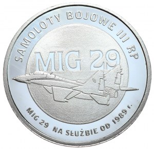 SM 2009-2013, 1/2oz., Samoloty bojowe, MIG29