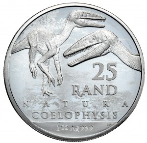Südafrika, 25 Rand, 2020. Archosauria