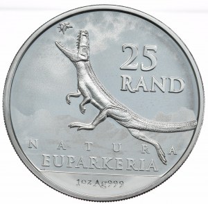 Afrique du Sud, 25 Rand, 2019. Archosaurie