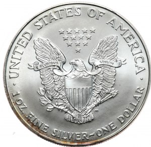 USA, 1 Dollar, 1994, 1 oz, fine silver