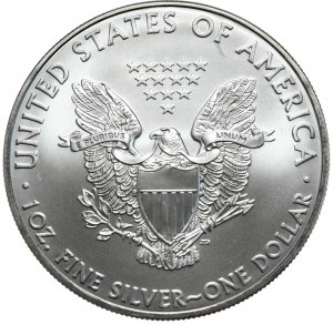 USA, Liberty Silver Eagle 2008 dollar, 1 oz, 999 AG ounce