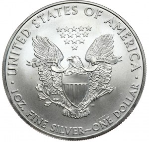 USA, Liberty Silver Eagle 2008 dolár, 1 oz, 999 AG unca