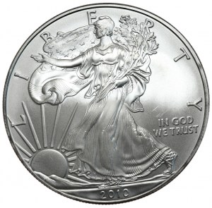 USA, Liberty Silver Eagle 2010 dollar, 1 oz, 999 AG ounce