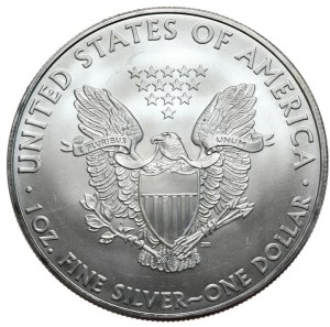 USA, Liberty Silver Eagle dolár 2010, 1 oz, 999 AG unca