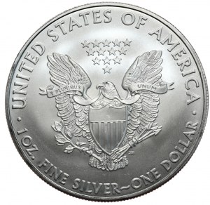 USA, dollaro d'argento Liberty Eagle 2010, 1 oz, 999 AG oncia