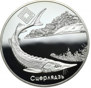 Białoruś, 20 Rubli, 2007r., jesiotr