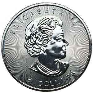 Canada, 8 dollari, 2015, Bisonte, 1 1/4 oz. Ag 999
